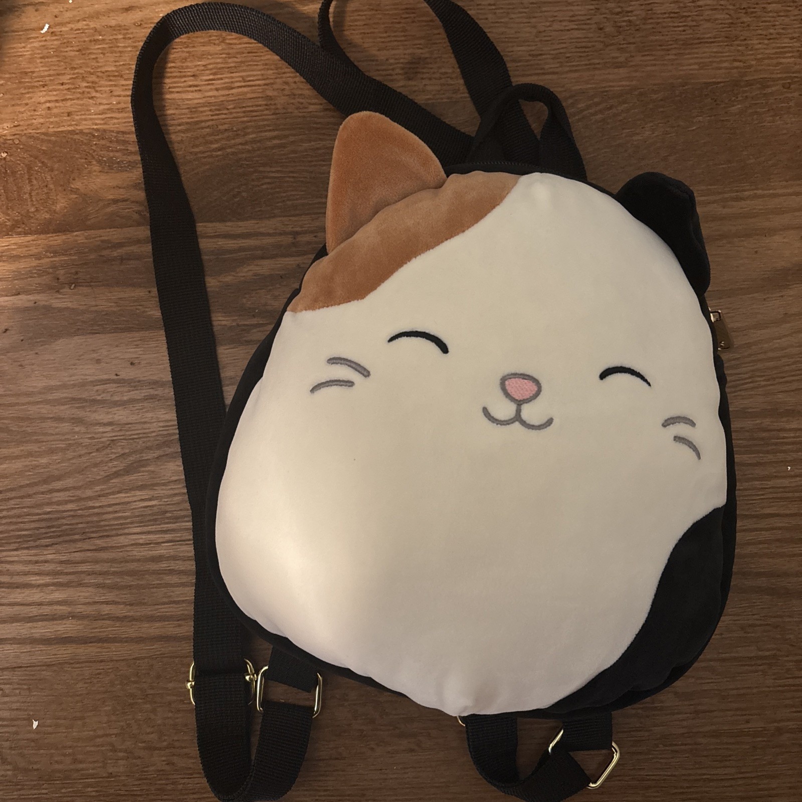 Squishmallows Cam The Cat 10" Plush Mini Backpack